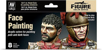 Vallejo FACES PAINTING SET (8) (VLJ70119)