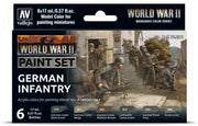 Vallejo GERMAN INFANTRY SET (6) (VLJ70206)