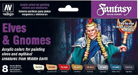 ELVES&GNOME ACRYLIC SET(8 (VLJ70242)