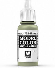 Vallejo Model Color 70.987 Medium Grey 17 ml acrylic paint