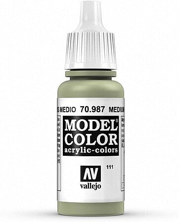Vallejo Model Color 70.987 Medium Grey 17 ml acrylic paint