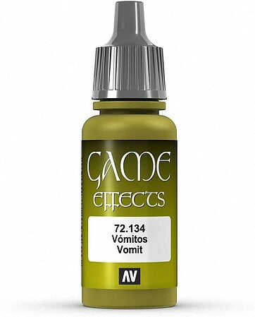 Vallejo 72.134 Game Effects Vomit – 17 ml in manufacturer packaging
