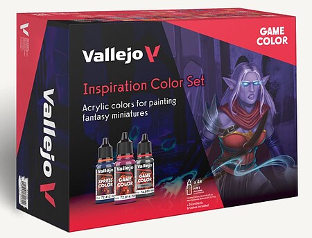 Vallejo INSPIRATION COLOR SET (VLJ72182)