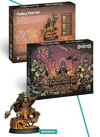 FANTASY PAINT SET 12 18ML (VLJ72203)