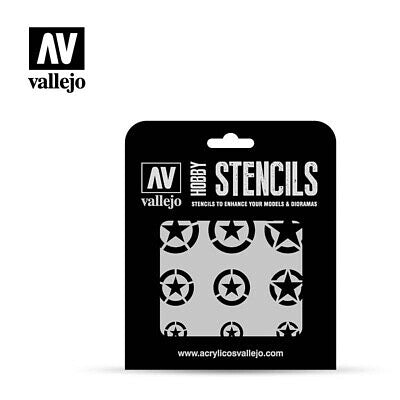 Vallejo USAF MARKS STENCIL (VLJST-AIR004)