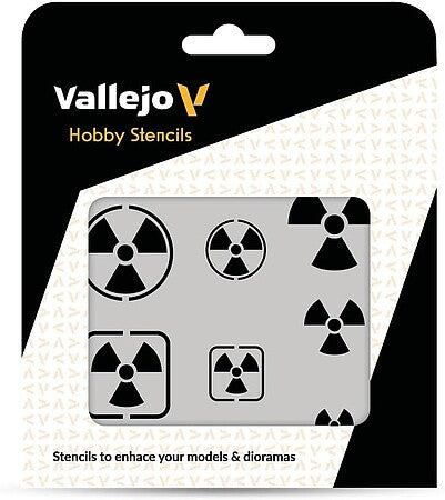 RADIOACTIVITY SIGNS STENC (VLJST-SF005)