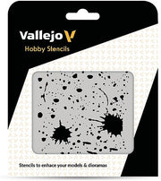 SPLASH & STAINS STENCIL (VLJST-TX003)