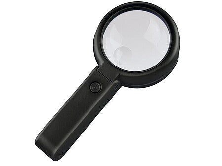 Vallejo T14002 foldable LED magnifier with built-in stand.