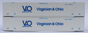 "VS" V & O 53' HIGH CUBE 6-42-6 corrugated containers. JTC# (535086) exact product view 1