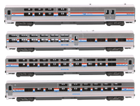 Amtrak Viewliner II 4-Car Bookcase Set (106-8004) exact product view 1
