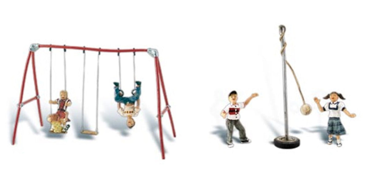 Woodland Scenics A1943 Playground Fun HO Scale Scenic Accents product photograph