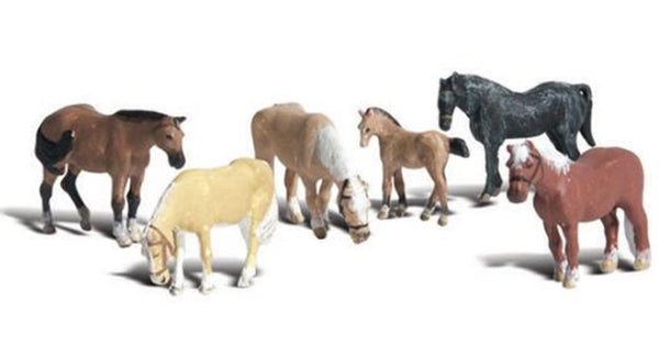 Woodland Scenics A2141 Farm Horses N Scale