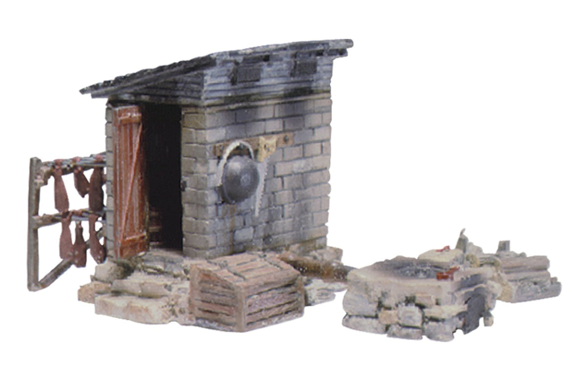 Woodland Scenics D213 Smokehouse Metal Kit HO Scale– product image