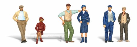 Woodland Scenics N A2156 Bystanders — exact product view