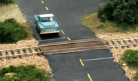 Woodland Scenics HO C1147 Wood Grade Crossing (2) — exact product view 3