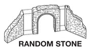 Woodland Scenics HO C1264 Random Stone Culverts (2) — exact product view 2