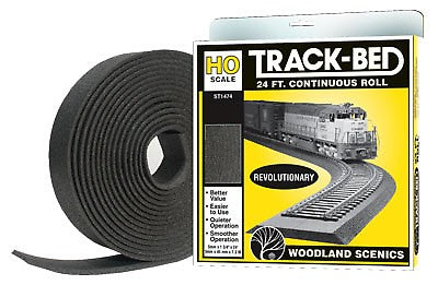 Woodland Scenics HO ST1474 24' Track Bed Roll — exact product view