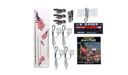 Woodland Scenics US FLAG POLES ASST – WOO5925