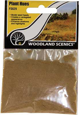 Woodland Scenics FS629 Plant Hues four-color scenery accent set