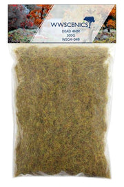 WWScenics 4mm Dead Static Grass 100g Refill — exact WWScenics product image