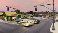 Woodland Scenics N JP5635 Pedestal Traffic Lights — exact product view 4