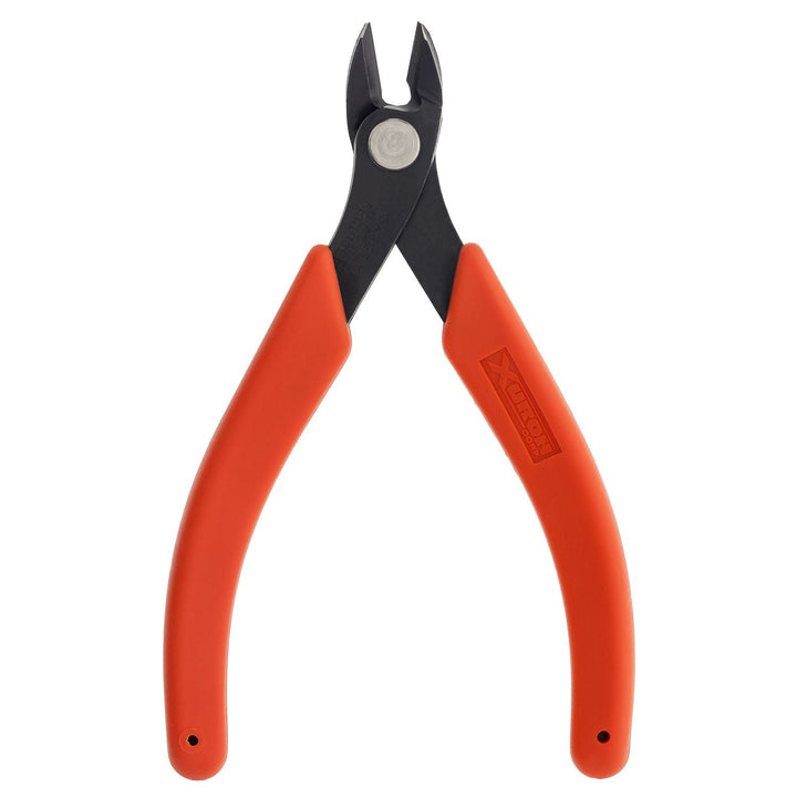 Xuron 2175 Maxi-Shear cutter with open jaws and standard orange handles