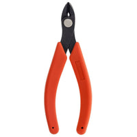 Xuron 2175 orange-handled Maxi-Shear cutter with jaws closed