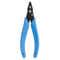 Angled full-tool view of Xuron 575 micro-forming pliers