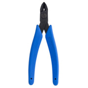 Xuron 9100 standard blue-handled flush cutter with closed jaws