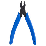 Xuron 9100F blue-handled oval-head cutter with wire-retaining clip