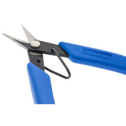 Angled view of Xuron 9180 open blades and return spring