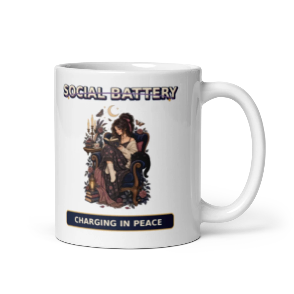 Social Battery / Charging in Peace product mockup