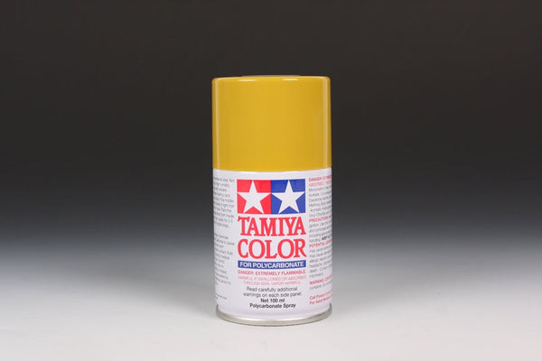 Tamiya PS-56 Mustard Yellow Polycarbonate Spray Paint — exact product reference