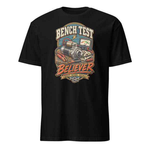 Bench Test Believer unisex T-shirt product mockup