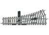 Left Turnout Length 168.9 mm / 6-5/8" — exact product view 3