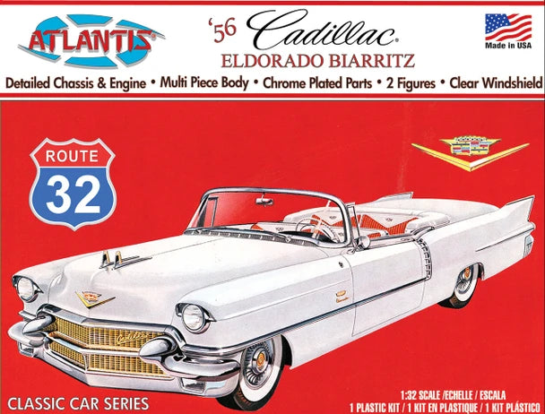 Atlantis 1956 Cadillac Eldorado Biarritz 1:32 model kit