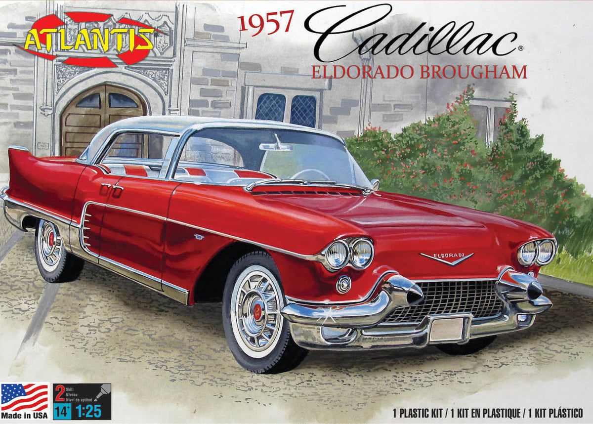 Atlantis 1957 Cadillac Eldorado Brougham 1:25 model kit