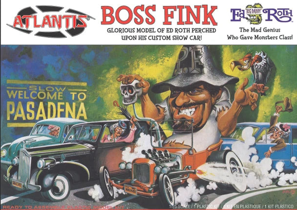 Atlantis Ed Big Daddy Roth Boss Fink 1:25 model kit