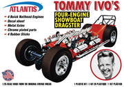 Atlantis Tommy Ivo Showboat Four Engine Dragster 1:25 model kit