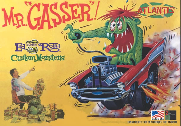 Atlantis Ed Big Daddy Roth Mr Gasser model kit
