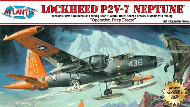Atlantis Lockheed P2V-7 Neptune Operation Deep Freeze 1:104 model kit