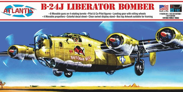 Atlantis B-24J Liberator Buffalo Bill 1:92 model kit