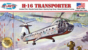 Atlantis Piasecki H-16 Transporter helicopter 1:96 model kit