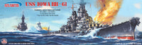 Atlantis USS Iowa BB-61 World War II battleship 1:535 model kit