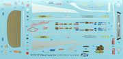 Atlantis Tom Mongoose McEwen 1957 Chevy H7172 included decal sheet