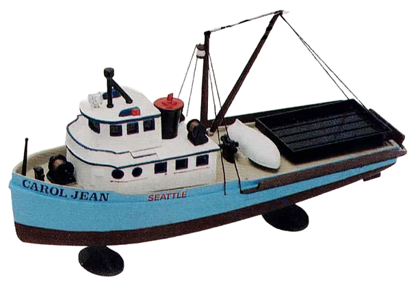Atlantis Tuna Seiner Corsair fishing boat 1:160 N-scale model kit