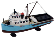Atlantis Tuna Seiner Corsair fishing boat 1:160 N-scale model kit