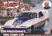 Atlantis Don The Snake Prudhomme 1985 Funny Car 1:24 model kit