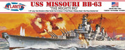 Atlantis USS Missouri BB-63 Mighty Mo battleship 1:665 model kit