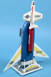 Atlantis Willy Ley Orbital Rocket M46 assembled model view